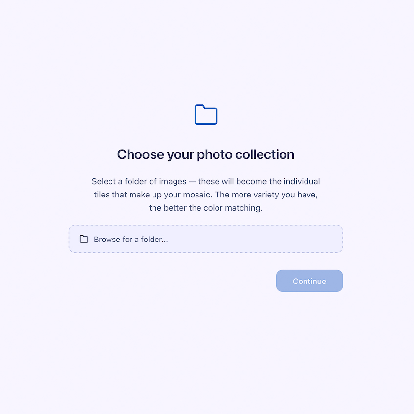 Import library
